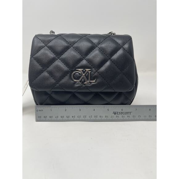 Christian Lacroix Black Valo Chain Design Shoulder Bag MSRP $98 - Picture 8 of 9